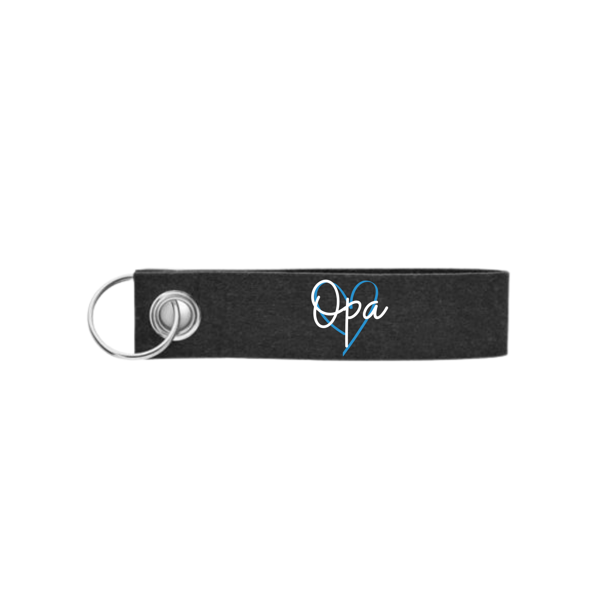 Schlüsselanhänger Filz "Opa"