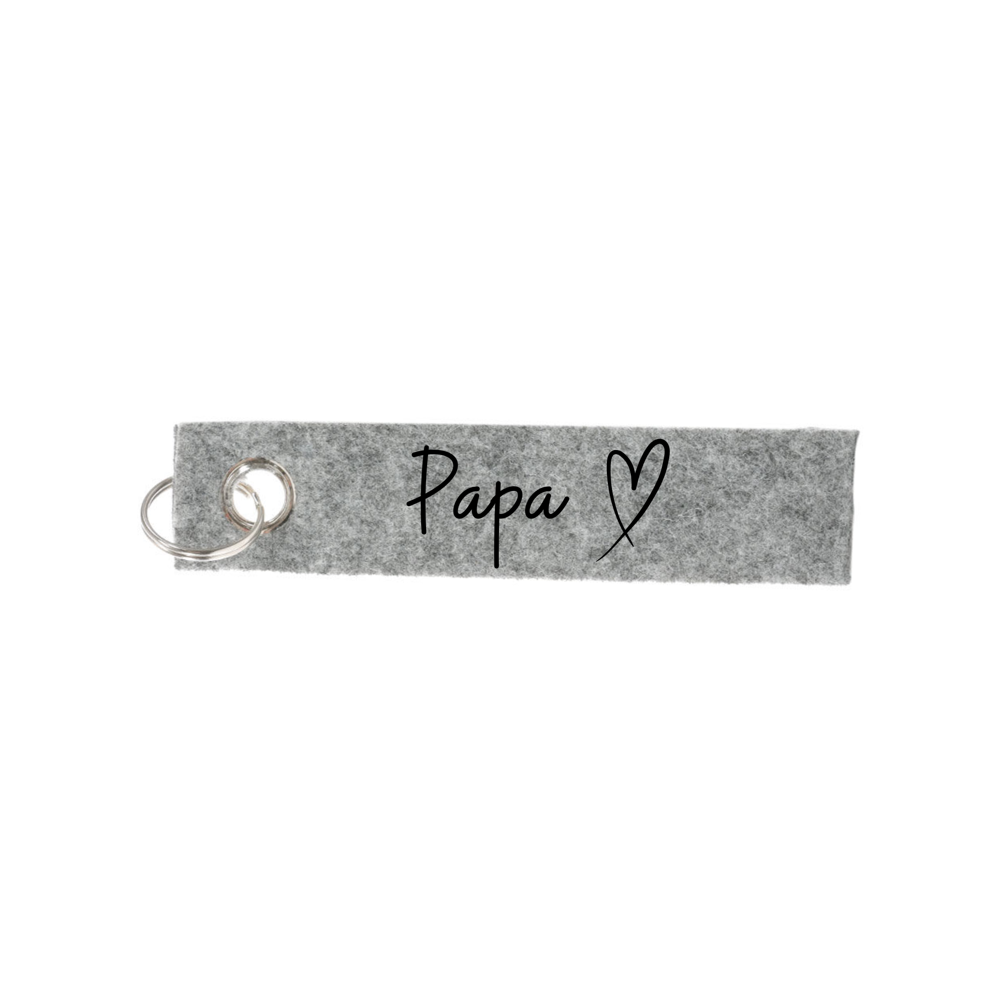 Schlüsselanhänger Filz "Papa"